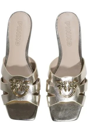 Pinko Women slippers kleurig elegant 100% leer