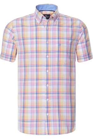 Campbell Classic casual overhemd met korte mouwen