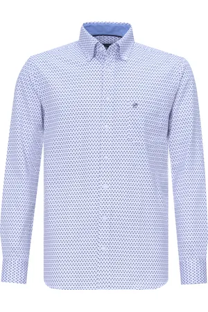 Campbell Classic casual overhemd met lange mouwen