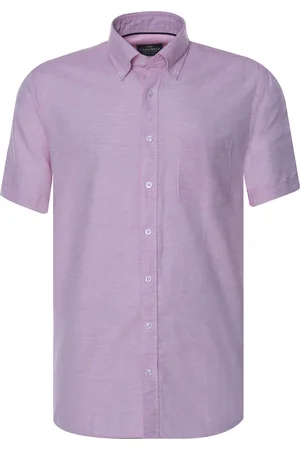 Campbell Classic casual overhemd met korte mouwen