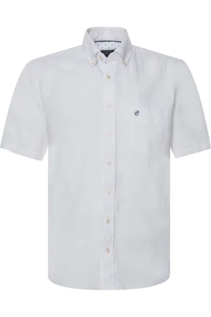 Campbell Casual overhemd met korte mouwen