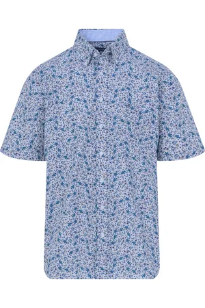Campbell Classic casual overhemd met korte mouwen