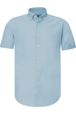 The Blueprint Casual overhemd met korte mouwen