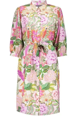 Geisha 57090-20 420 dress pink/mint
