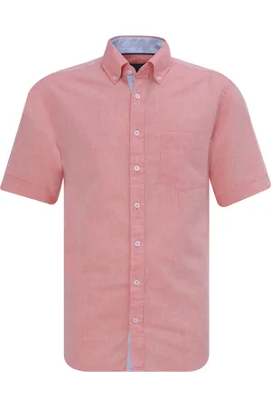Campbell Classic casual overhemd met korte mouwen