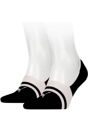 PUMA Uniseks adult heritage footie sokken (set van 2)