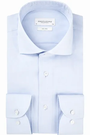 Profuomo Slim fit overhemd extra met lange mouwen