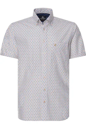 Campbell Classic casual overhemd met korte mouwen