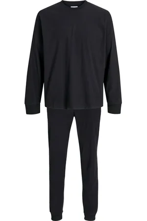 JACK & JONES Heren lounge pyjama set lang polyester