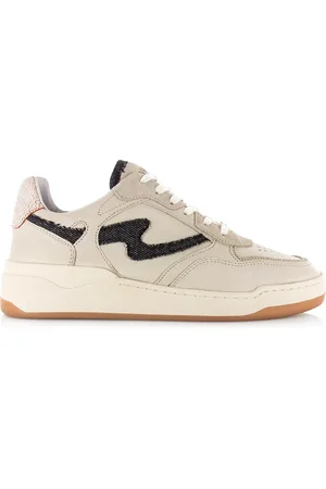 VIA VAI Sam levi | studio combi creme lage sneakers dames