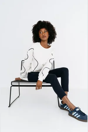 Maicazz Merra sweatshirt sp25.80.337 off white-navy