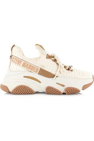 Steve Madden Project cream gold lage sneakers dames