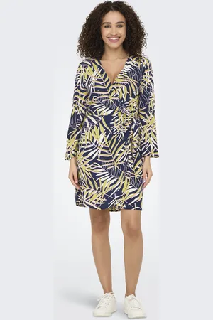 JACQUELINE DE YONG Jdysezen life 7/8 short dress wvn d
