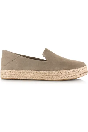 TOMS Carolina slip ons van suède espadrilles dames