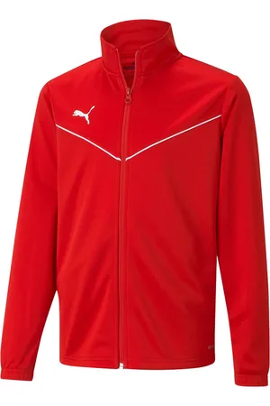 PUMA Teamrise polyester trainingsjas voor kinderen/kinderen