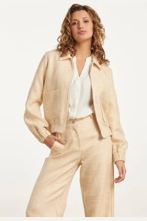 Smashed Lemon 25113 zomerse tweed jas |