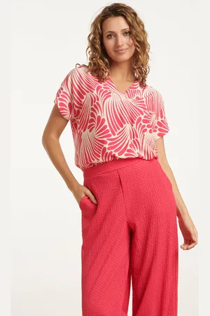 Smashed Lemon 25073 top met grafisch print |