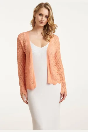 Smashed Lemon 25095 perzische crochet gebreide cardigan |