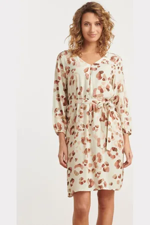 Smashed Lemon 25163 korte jurk met dierenprint-tinten |