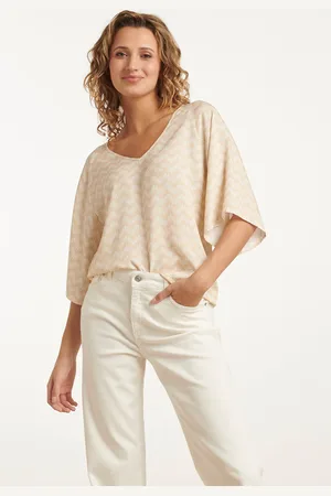 Smashed Lemon 25066 schelpenprint top |