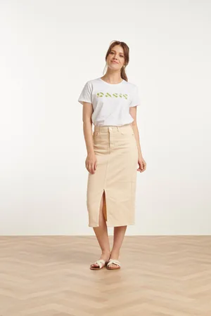 Smashed Lemon 25205 e denim midi-rok |