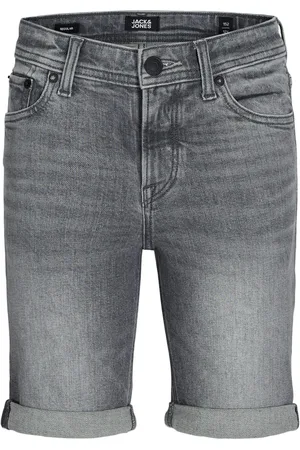 JACK & JONES Jjirick jjoriginal shorts am 360 sn grey denim
