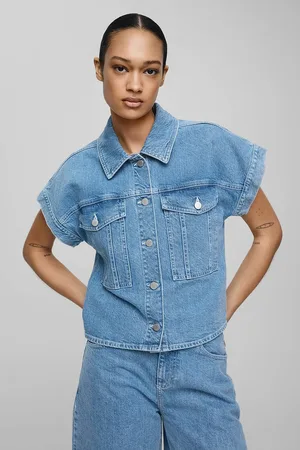 Moss Copenhagen 19026 elida ada denim shirt