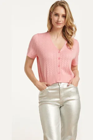 Smashed Lemon 25104 baby gebreid kort vest