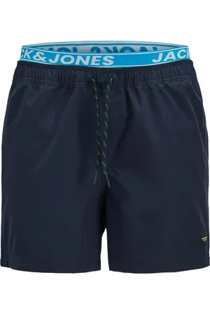 JACK & JONES Heren plus size zwemshort jpstmaui jjswim dubbele waistband