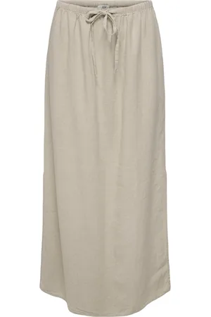 JACQUELINE DE YONG Jdysay mw maxi slit skirt wvn noos beige