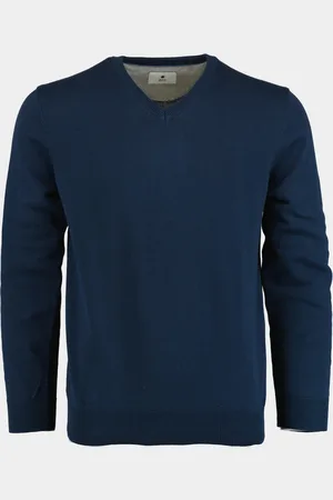 Bos Bright Blue Pullover cotton regular fit 518100cct-13/69