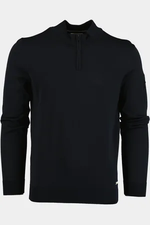 Born with Appetite Pullover race r-neck pullover 25105ra41/290 navy