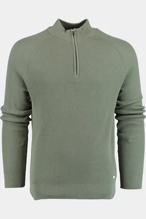 Born with Appetite Pullover zack halfzip pullover 25105za20/361 sea green