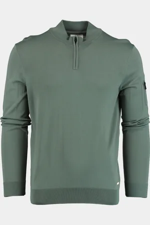 Born with Appetite Pullover race r-neck pullover 25105ra41/942 steel
