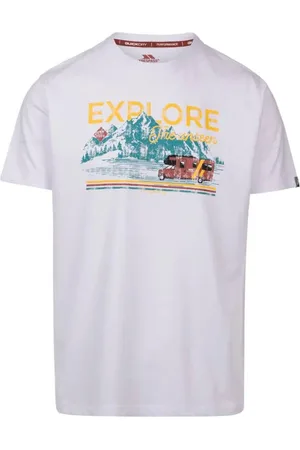 Trespass Heren thelon bedrukt casual t-shirt