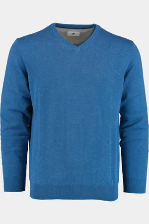 Bos Bright Blue Pullover cotton regular fit kobalt 518100cct-13/655