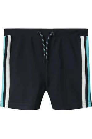 NAME IT Jongens zwembroek strak nkmzanas effen donkerblauw