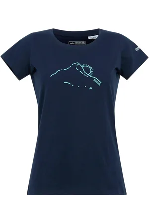 Regatta Dames breezed v mountain t-shirt