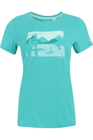 Regatta Dames fingal landschap stretch t-shirt