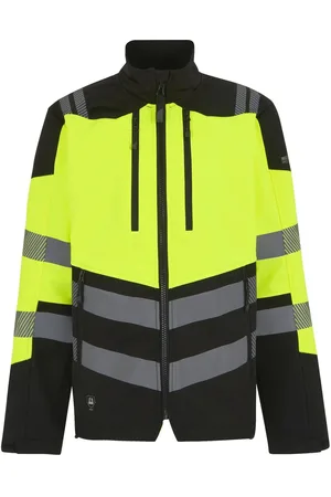 Regatta Heren hi-vis 3 layer soft shell jas