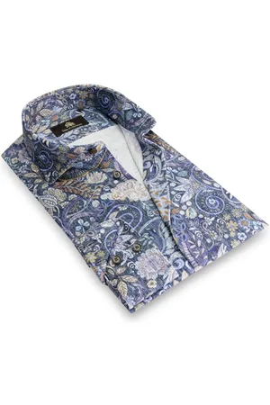 Circle of Gentlemen Mikkel superstretch shirt all-over print