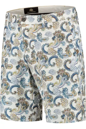 Circle of Gentlemen Noxy stijlvolle bermuda met stretch multicolor
