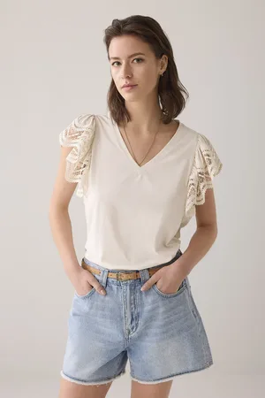 Summum Woman 3s5025-30609 butterfly sleeve top
