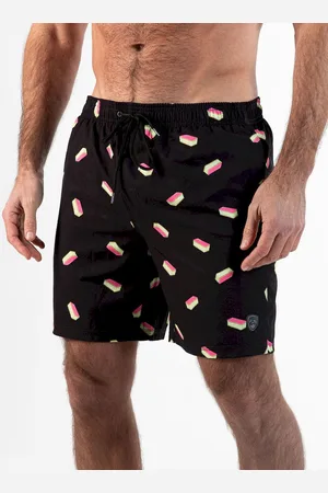 Falcon Dray board short heren zuurstokrose