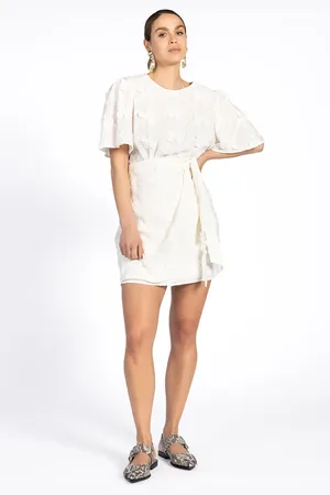 Aaiko Celina embroidery dress