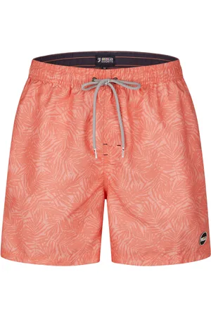 HAPPY SHORTS Heren zwemshort palmbladeren print