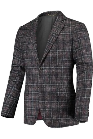 Circle of Gentlemen Ubald winter colbert 100% wo ruitdessin