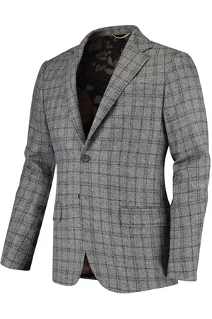 Circle of Gentlemen Uggo winter colbert 100% wo ruitdessin