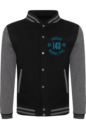 Pokemon Unisex snorlax varsity jacket voor volwassenen