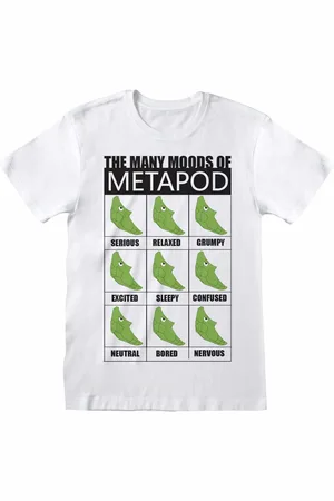 Pokemon Unisex volwassene vele stemmingen van metapod t-shirt